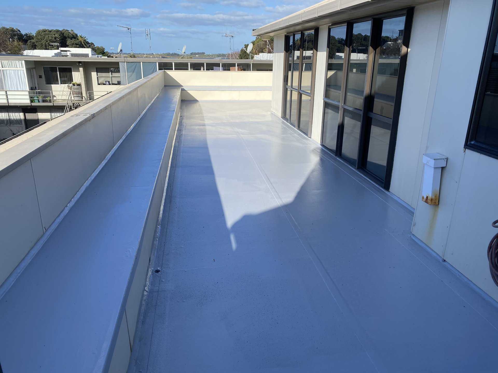 Liquid membrane deck restoration